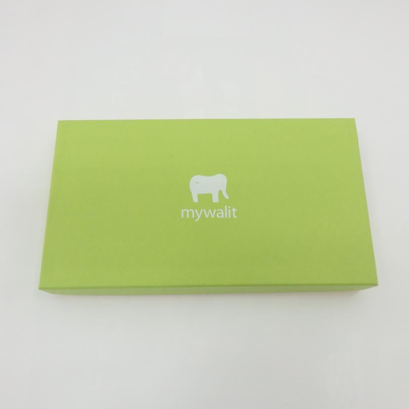 mywalit マイワリット/レザー二つ折り長財布//Aランク/77