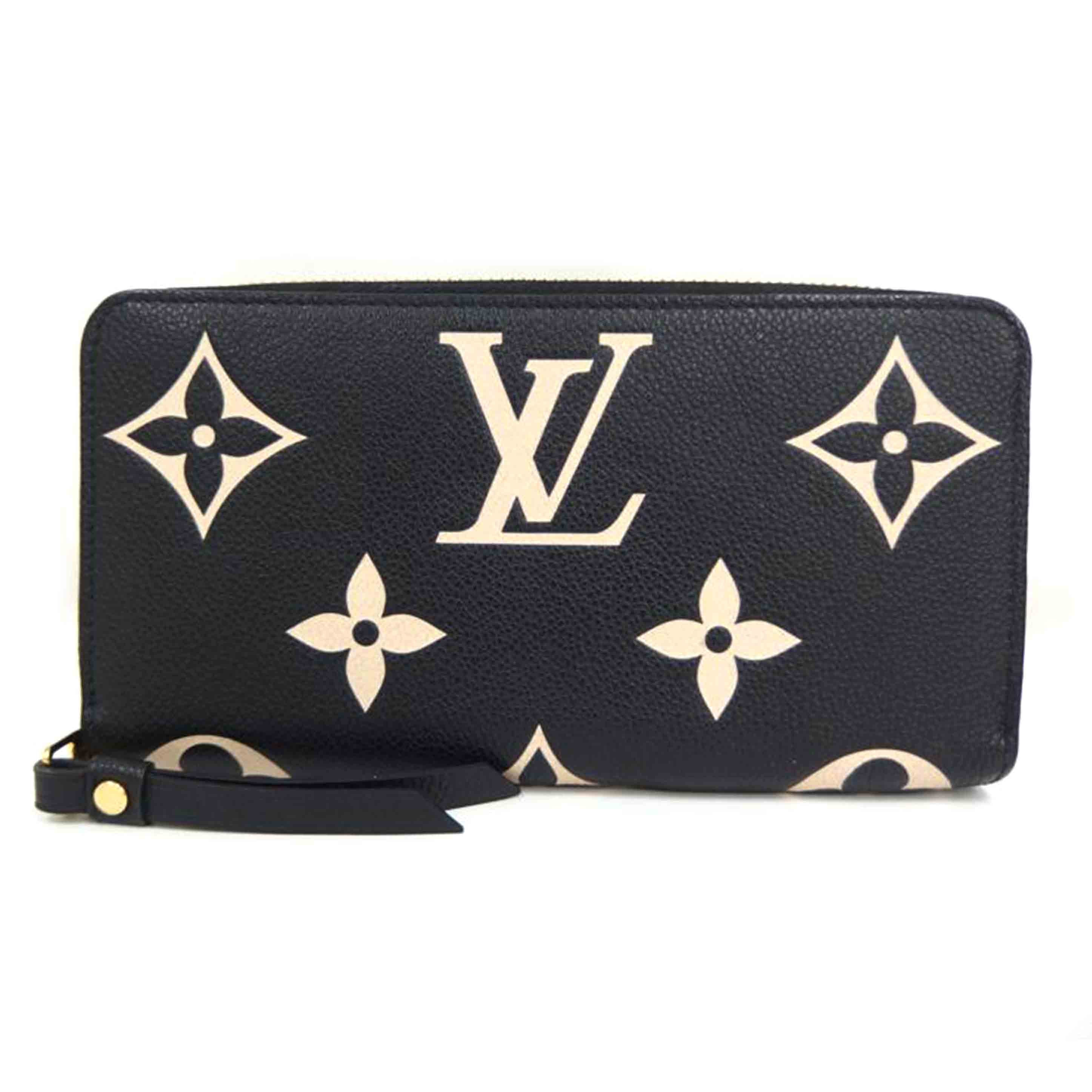 LV ﾙｲ･ｳﾞｨﾄﾝ/ジッピーウォレット・バイカラー／アンプラント/M80481//ICﾀ**/ABランク/82