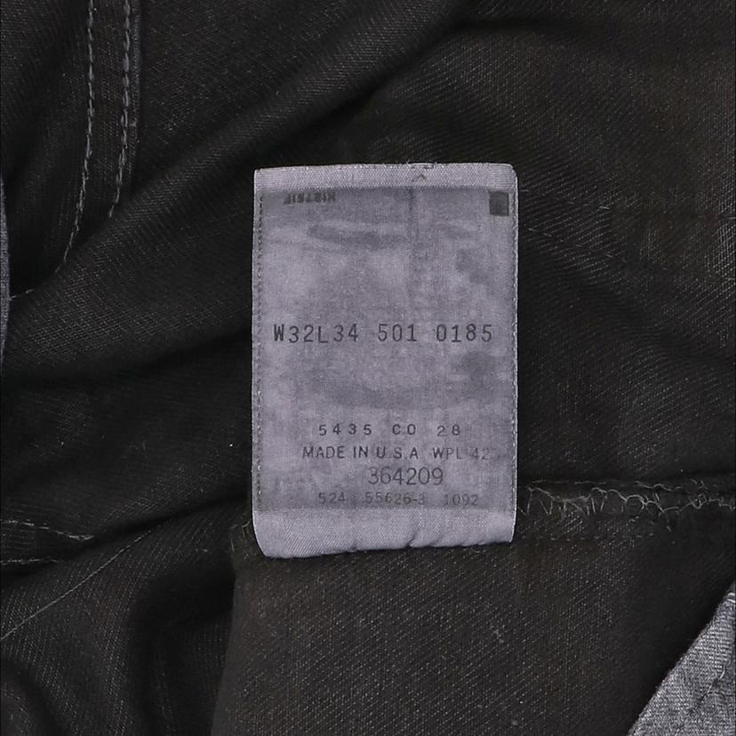 LEVI＇S/90＇s／USA製501ブラック／　ラバーコーティング／W32/501-0185//ABランク/85