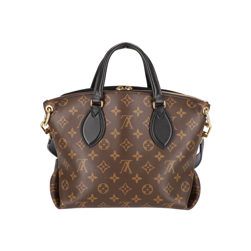 LOUIS　VUITTON ルイ・ヴィトン/フラワージップドトートPM／モノグラム／ノワール/M44351//MI1***/Aランク/09