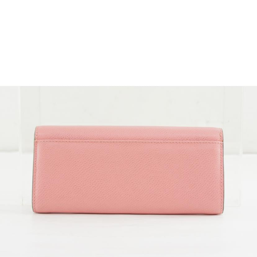 COACH コーチ/クロスグレインレザー長財布／ピンク/F52628//B15**/Bランク/64
