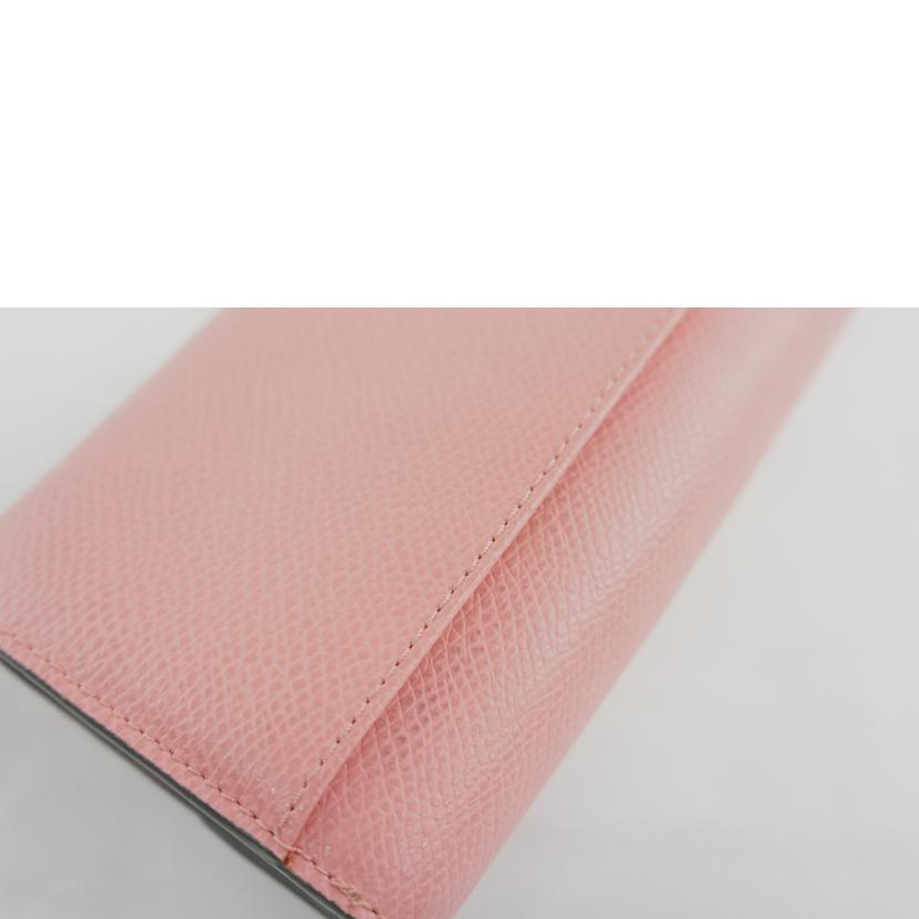 COACH コーチ/クロスグレインレザー長財布／ピンク/F52628//B15**/Bランク/64