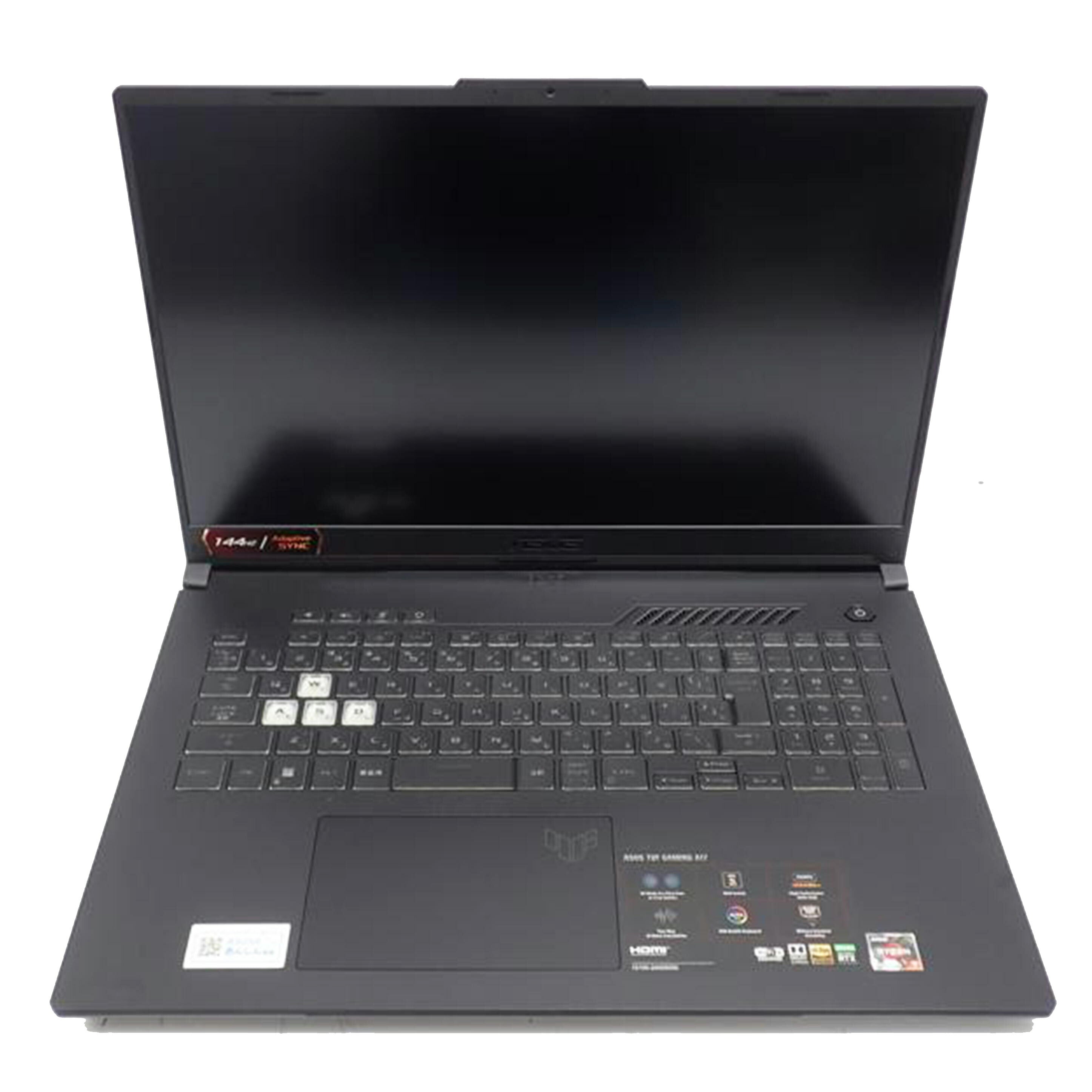 ASUS ASUS/ゲーミングノートPC/FA707RM-R76R3060J//N3NRCX005725092/Bランク/62