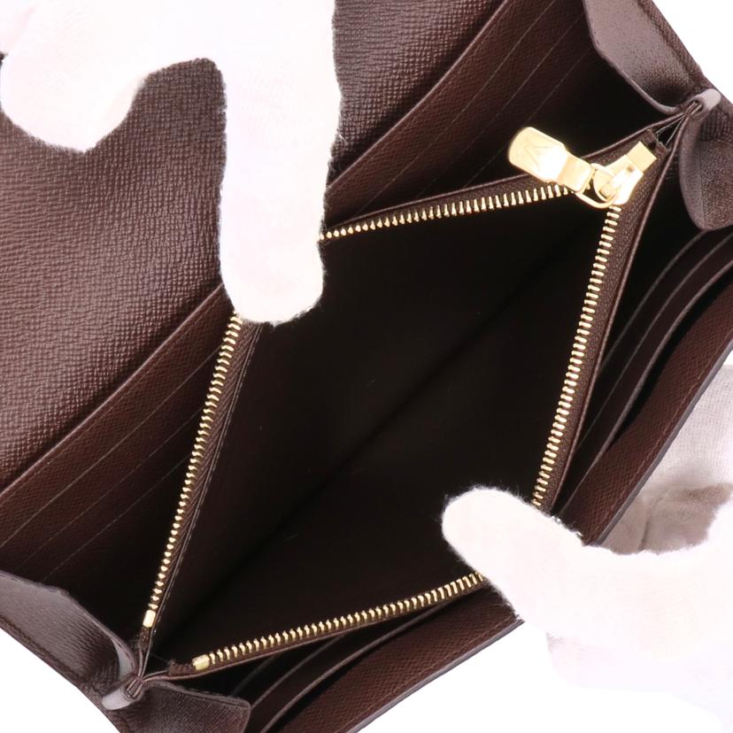 LOUIS VUITTON ルイ・ヴィトン/ポルトフォイユ・サラ／ダミエ/N63209//RFI****/Aランク/77