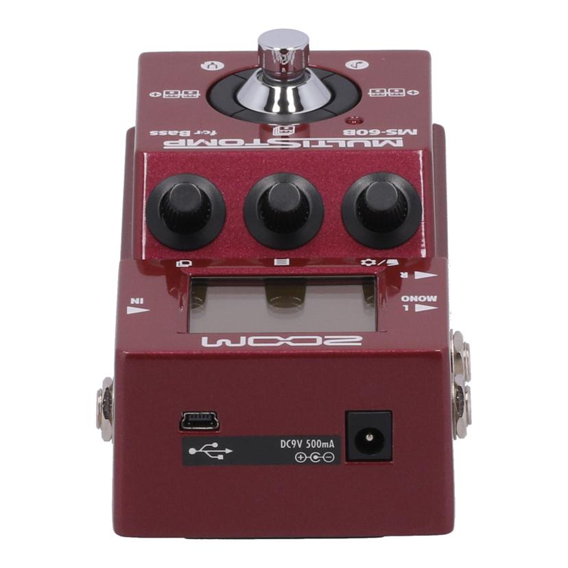 ZOOM ズーム/ベース用マルチエフェクター/MS-60B//011893/ABランク/62