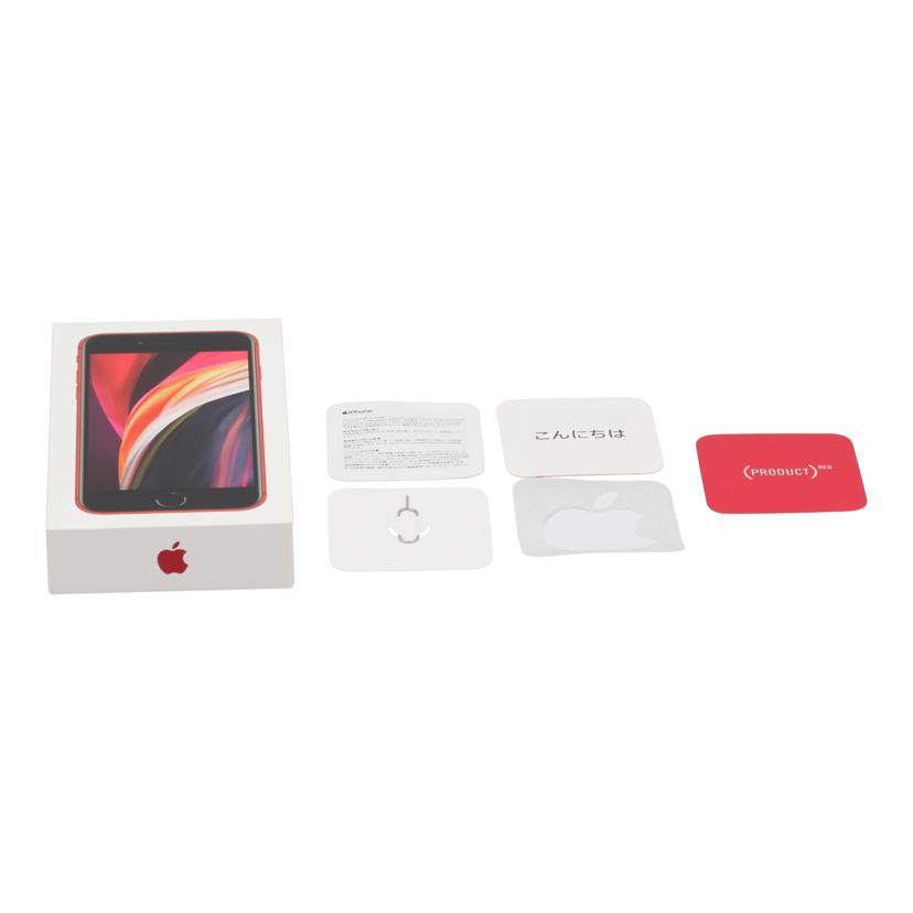 Apple　 アップル　/iPhone　SE　第2世代　RED　64GB/MHGR3J/A//FFMDNGW3PLJT/Bランク/62