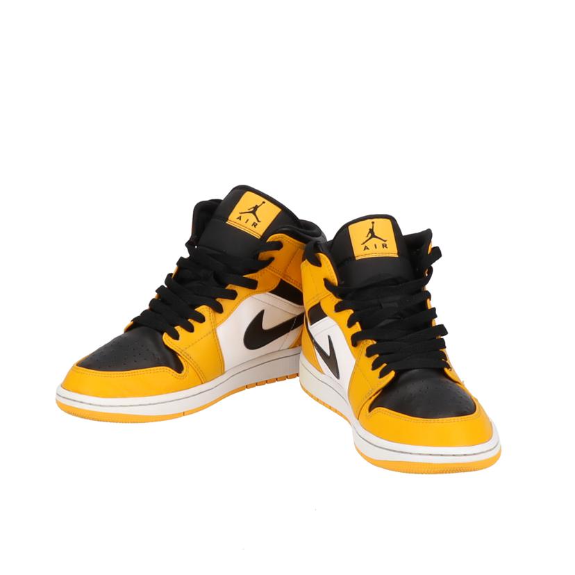 NIKE NIKE/AIR　JORDAN1　MID　＂TAXI＂/554724-701//27.5cm/ABランク/41