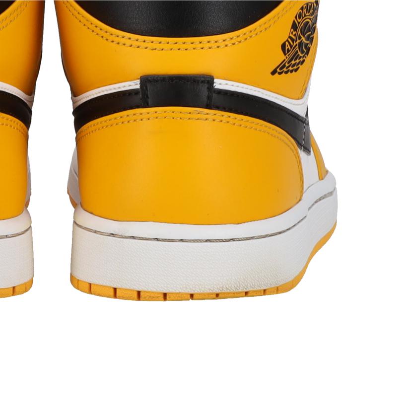 NIKE NIKE/AIR　JORDAN1　MID　＂TAXI＂/554724-701//27.5cm/ABランク/41