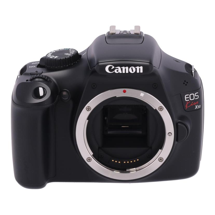 Canon キヤノン　/デジタル一眼　レンズキット/EOS Kiss X50ﾚﾝｽﾞｷｯﾄ//21351074023399/Bランク/78