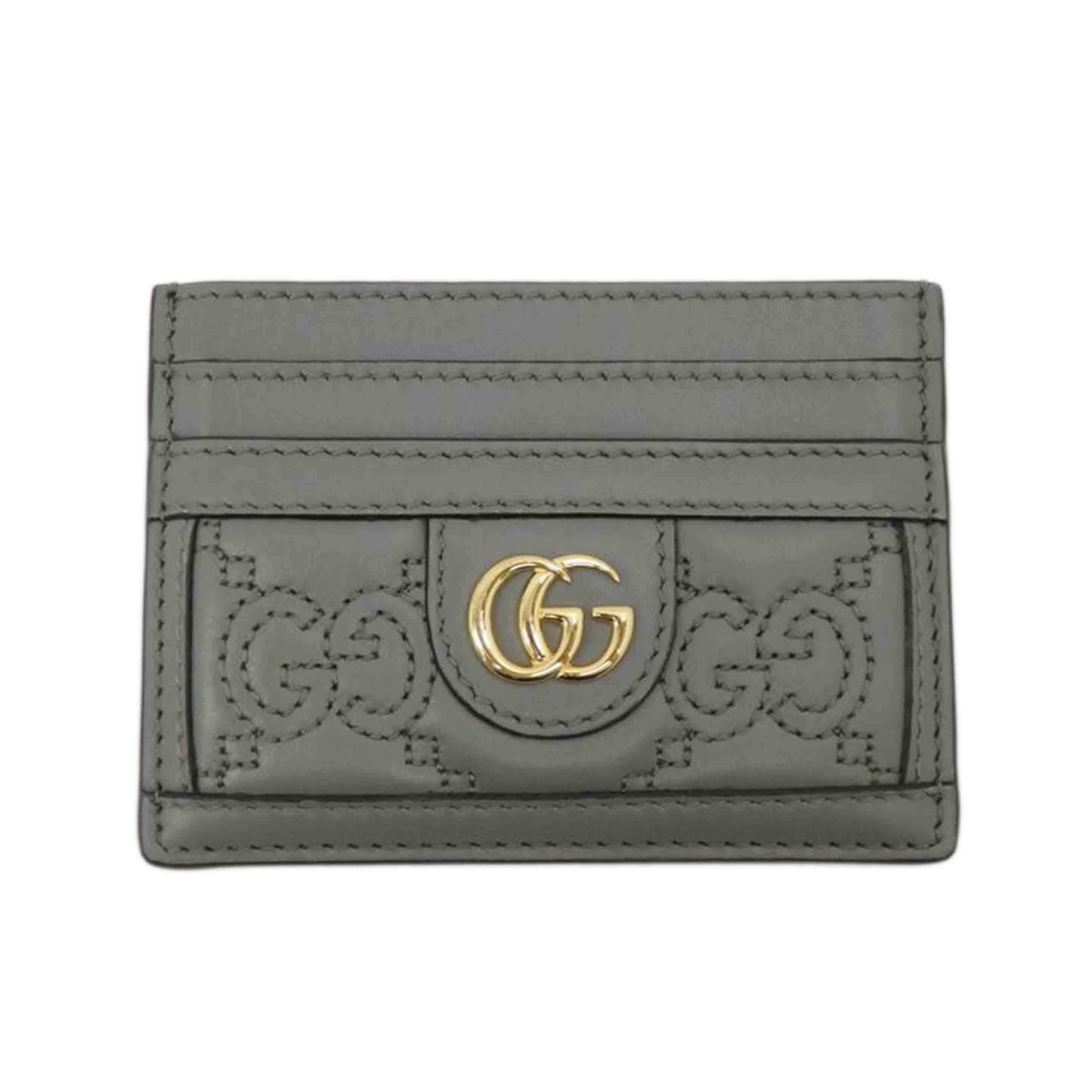 GUCCI グッチ/GGマトラッセカードケース/723790//496***/SAランク/77