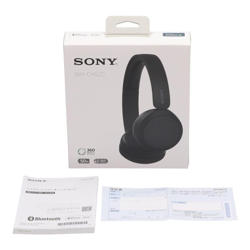 SONY ソニー/ワイヤレスヘッドホン/WH-CH520//S0110723100/Bランク/70