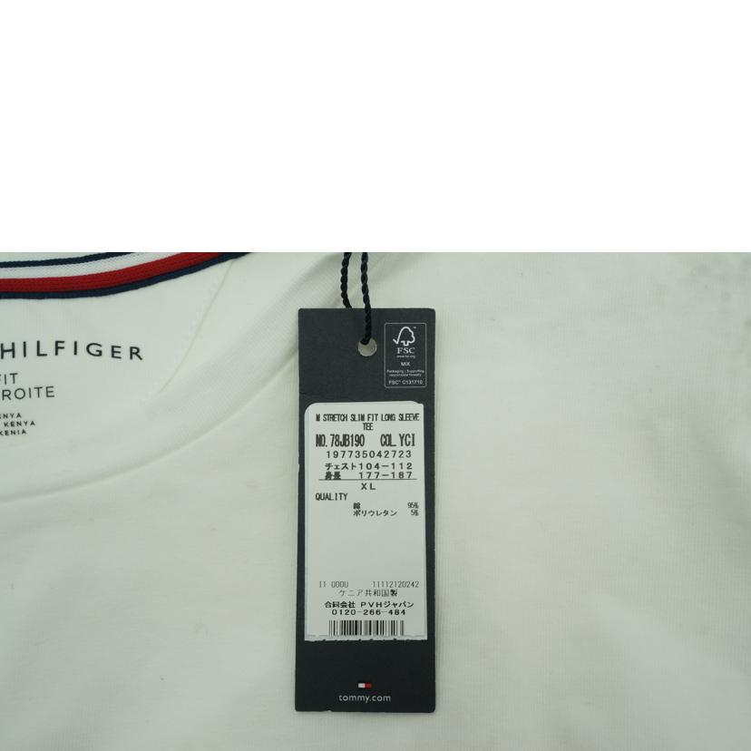 TOMMY　HILFIGER トミーヒルフィガー/ストレッチ　スリム　フィット　ロングスリーブTシャツ//Aランク/85