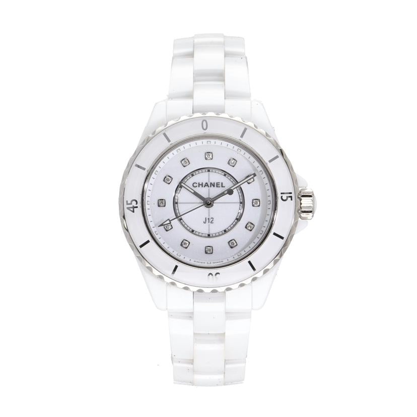 CHANEL シャネル/J12／クオーツ／12Pダイヤ/H5703//LBS*****/ABランク/91