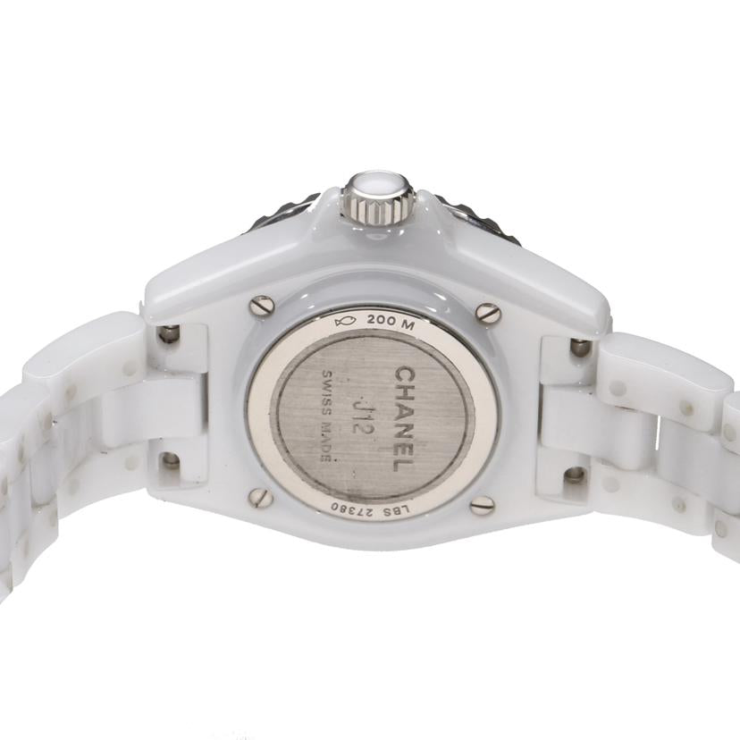 CHANEL シャネル/J12／クオーツ／12Pダイヤ/H5703//LBS*****/ABランク/91