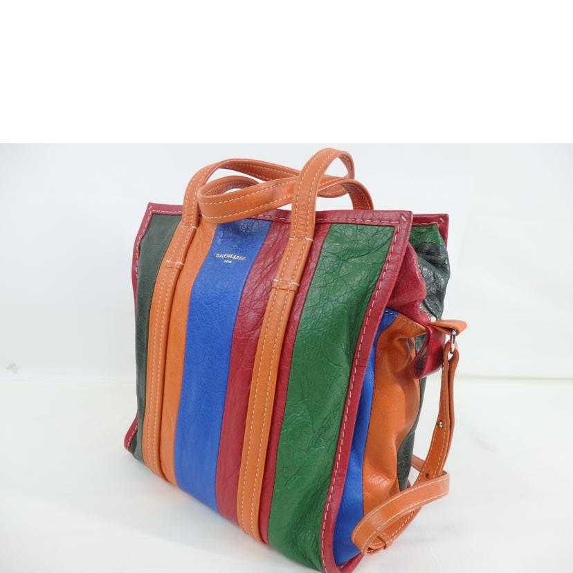 BALENCIAGA バレンシアガ/バザールショッパー／マルチカラー／2wayバッグ/443096//378**********/ABランク/84