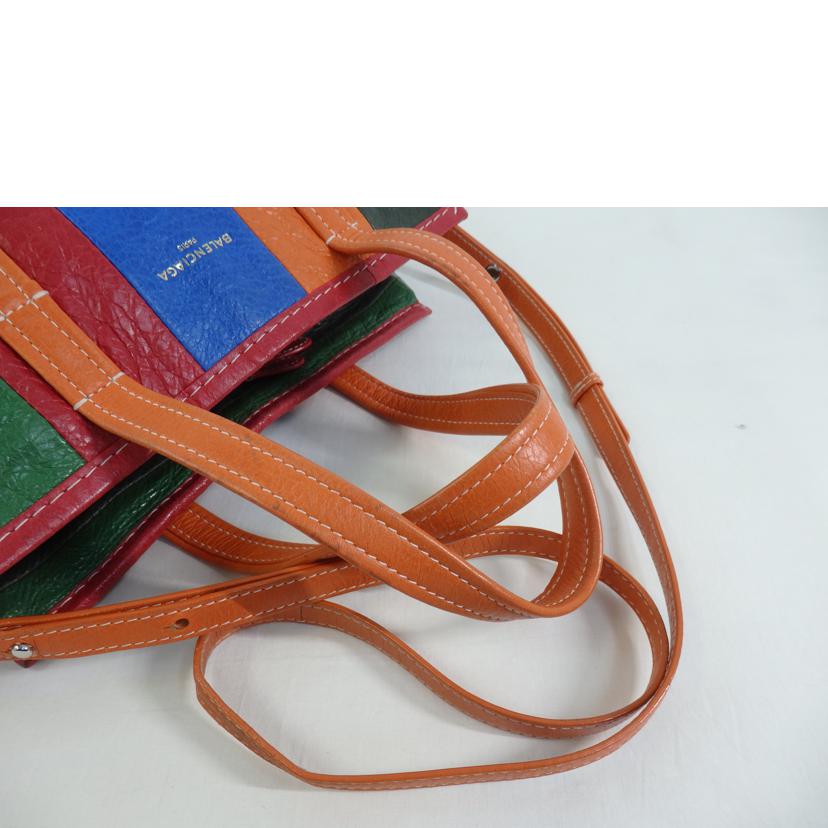 BALENCIAGA バレンシアガ/バザールショッパー／マルチカラー／2wayバッグ/443096//378**********/ABランク/84