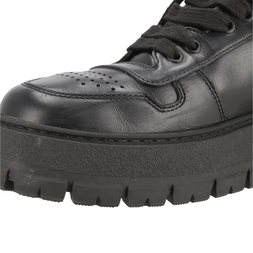 PRADA プラダ/PRADA DOWNTOWN LEATHER SNEAKERS//Aランク/19