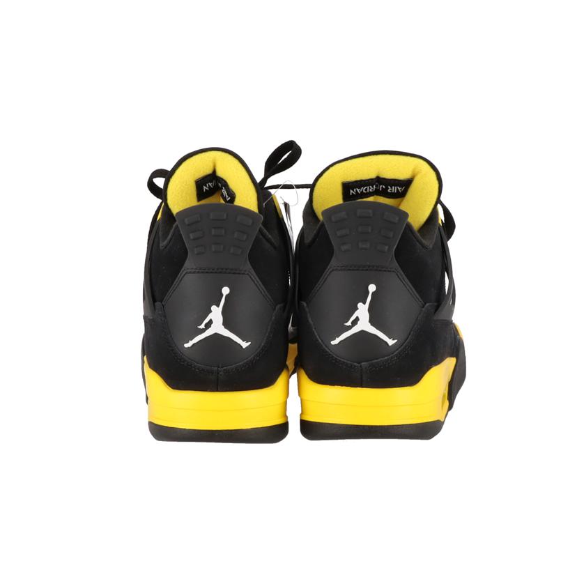 NIKE ナイキ/AIR　JORDAN　4　RETRO　Thunder/DH6927-017//Sランク/05