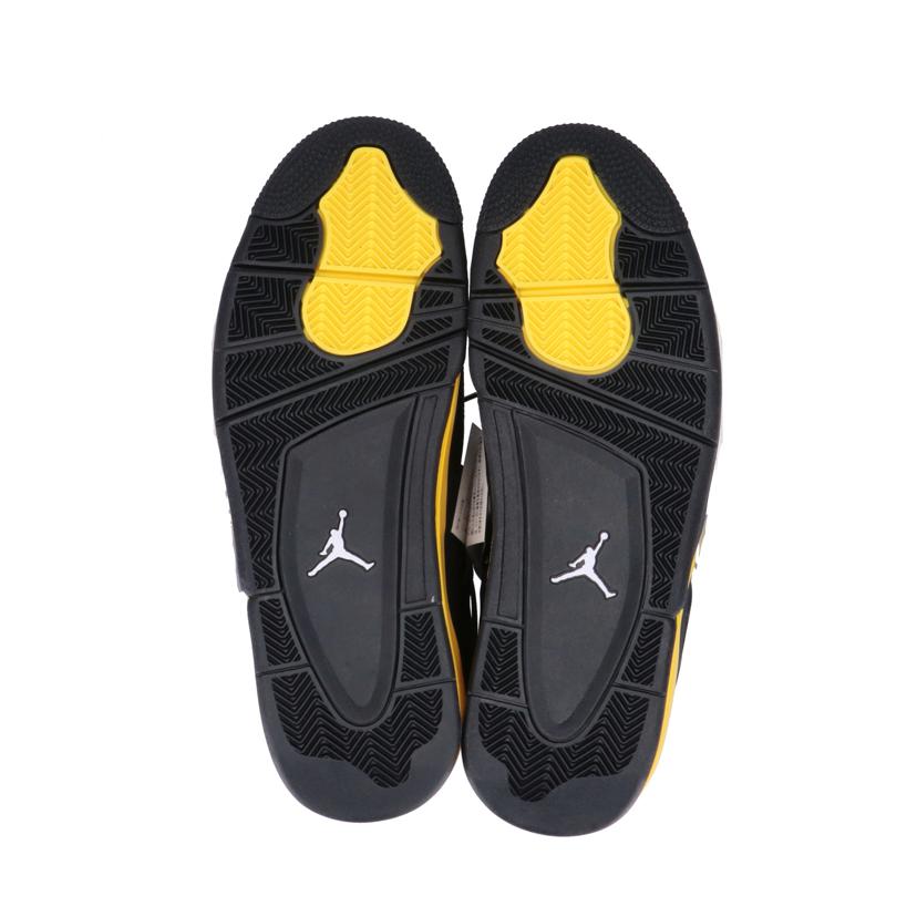 NIKE ナイキ/AIR　JORDAN　4　RETRO　Thunder/DH6927-017//Sランク/05