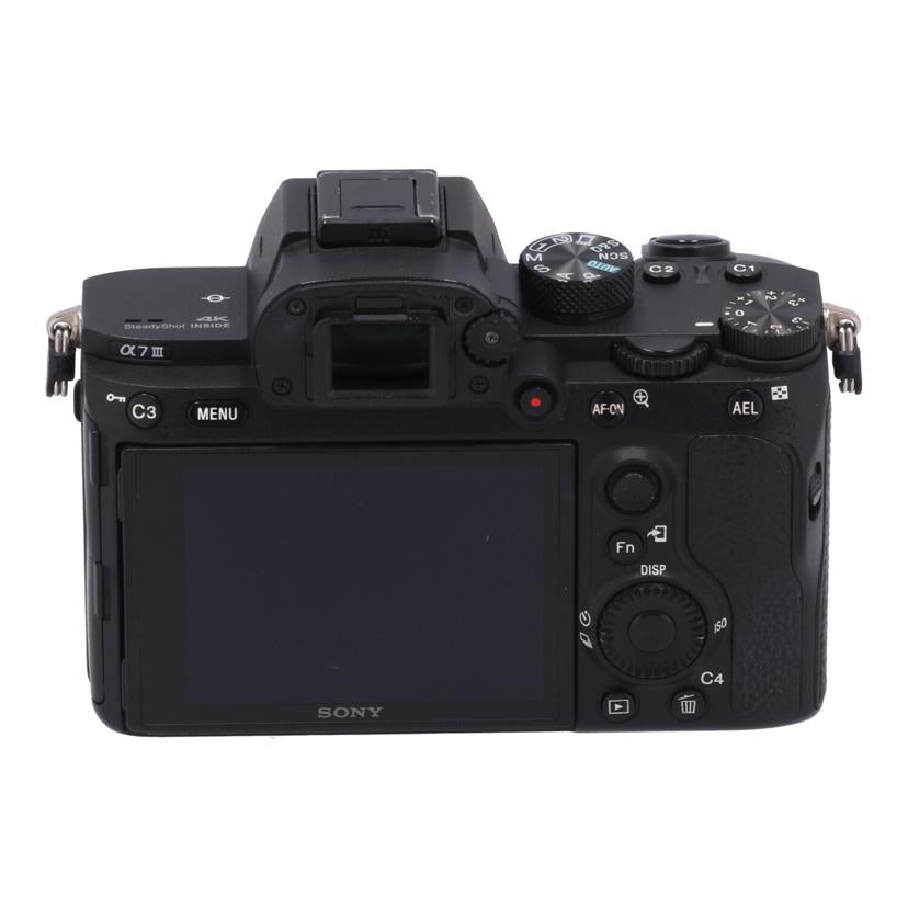 SONY　 ソニー　/ミラーレス一眼　ボディ／α7III/ILCE-7M3 ﾎﾞﾃﾞｨ//3073835/Bランク/24