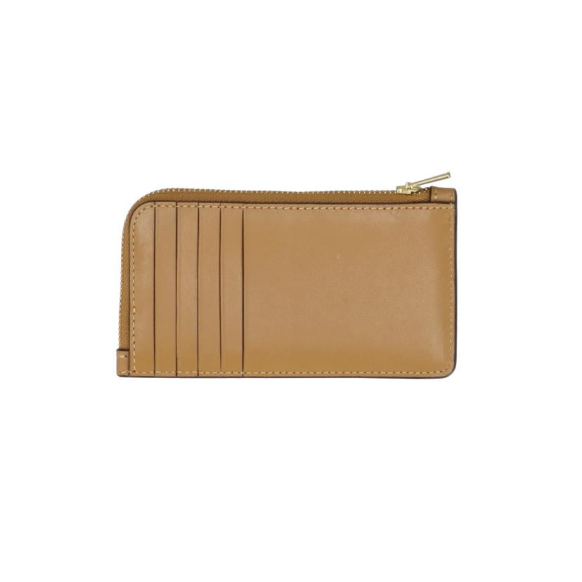 COACH コーチ/ニューヨークジップカードケース/キャメル/CZ112//J24**/Aランク/75