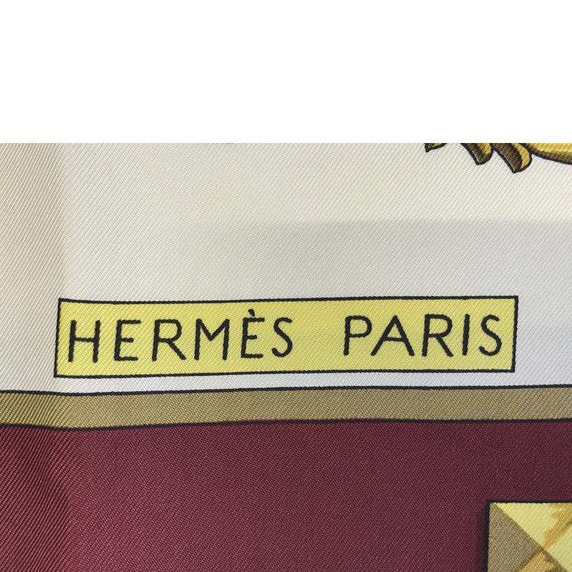 HERMES エルメス/カレ90 Les Cles 大判スカーフ//ABランク/51