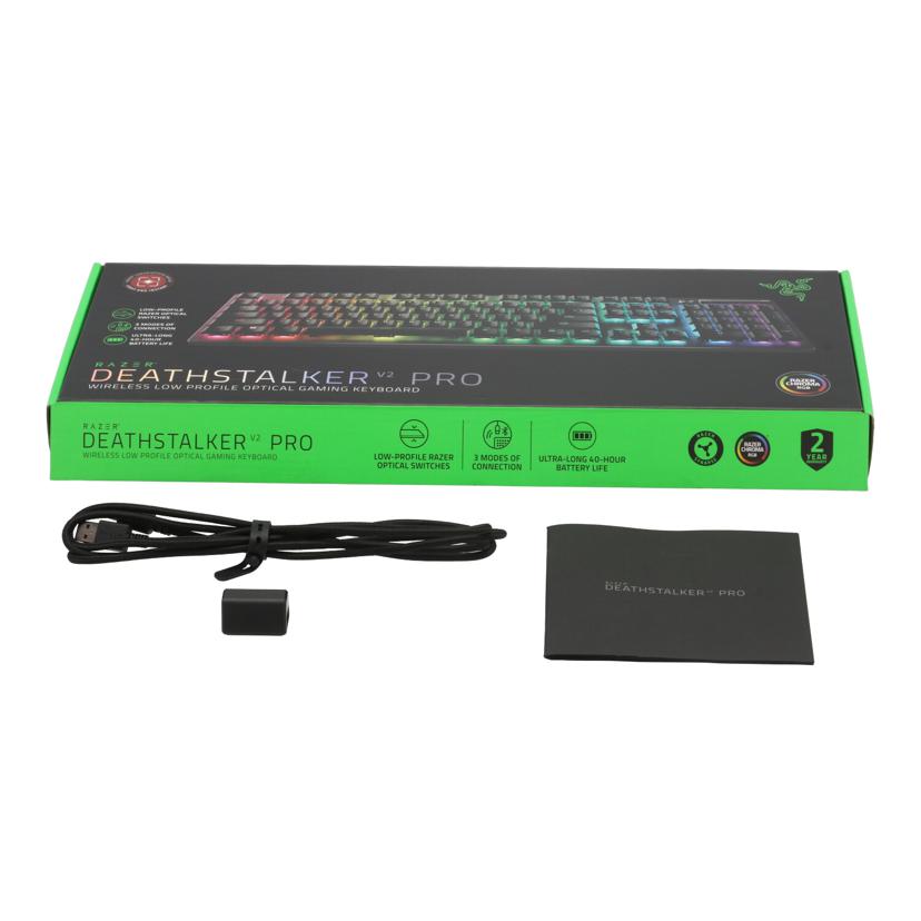 Razer レイザー　/ゲーミングキーボード／DeathStalker　V2　Pro　JP　Linear/RZ03-04361400-R3J1//PM2234F66700009/Aランク/67