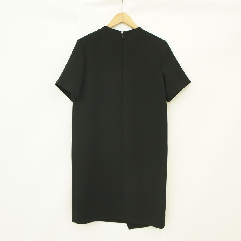 BALENCIAGA　 バレンシアガ/◇ポケット付き半袖ワンピース／ブラック//Aランク/18