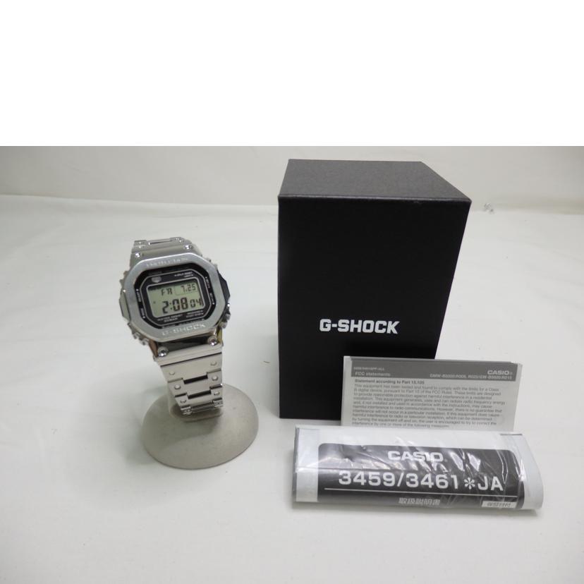 CASIO カシオ/G－SHOCK／電波ソーラー／Bluetooth機能/GMW-B5000D-1JF//211********/ABランク/84