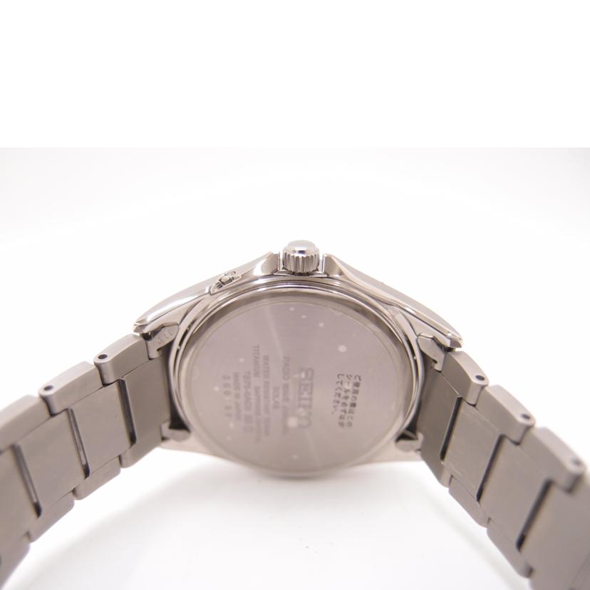 SEIKO セイコー/セイコー・セレクション／TITANIUM／／電波ソーラー/SBTM327//360***/SAランク/69