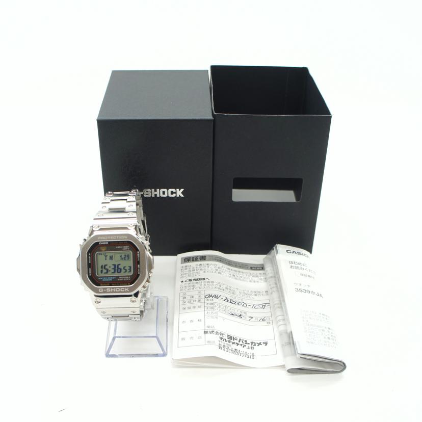 CASIO カシオ/G－SHOCK　フルメタル電波ソーラーBluetooth/GMW-B500D-1CJF//251********/Aランク/89