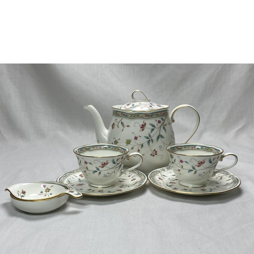 Noritake ノリタケ/花更沙　ティーセット　4点セット//ABランク/52