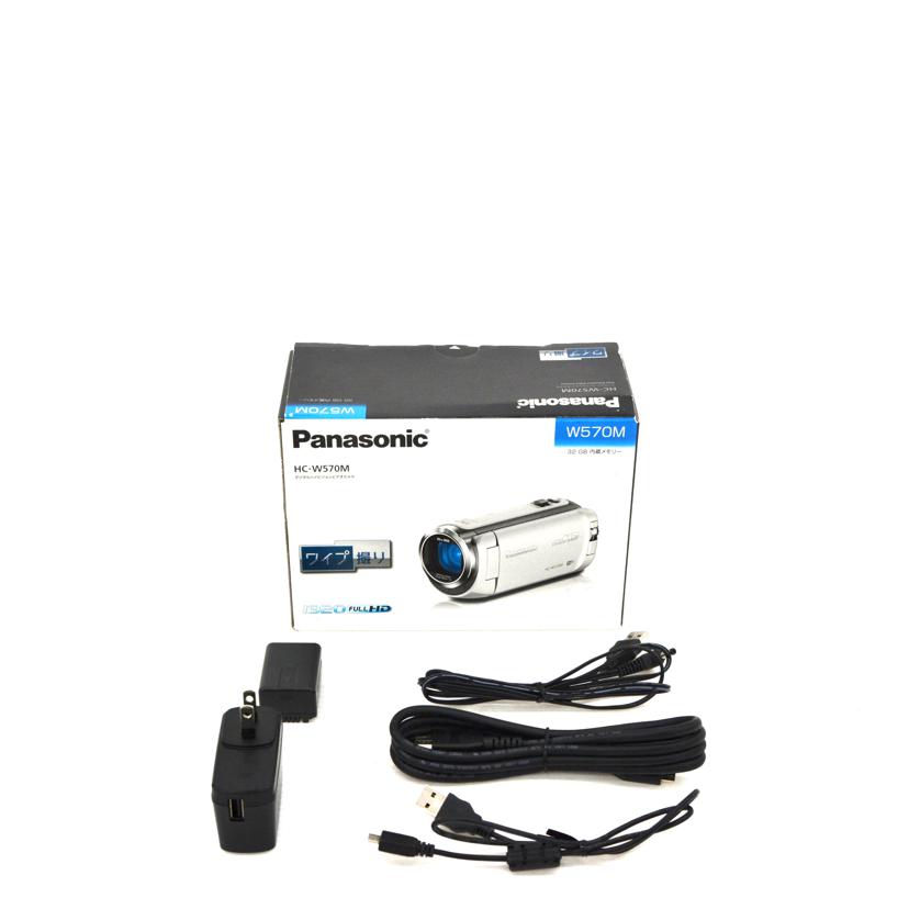 Panasonic/ビデオカメラ/HC-W570M//DL5EB001568/ABランク/75