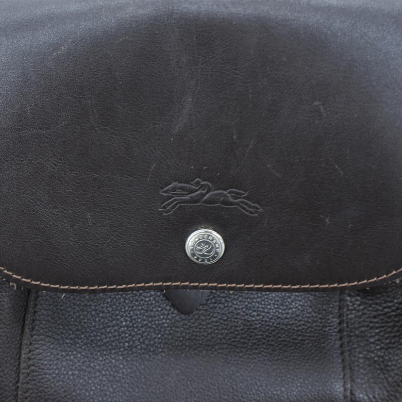 LONG　CHAMP ロンシャン/LONG　CHAMP　レザーリュック　茶　//Bランク/78