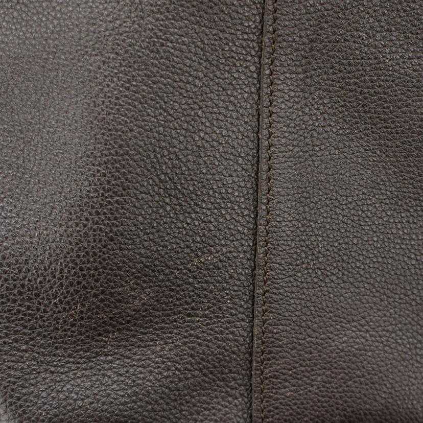 LONG　CHAMP ロンシャン/LONG　CHAMP　レザーリュック　茶　//Bランク/78