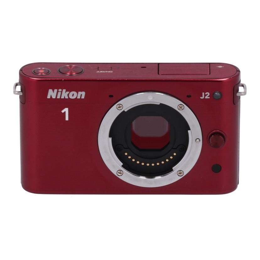 Nikon ニコン/ミラーレス一眼　ダブルズームキット/Nikon1 J2  ﾀﾞﾌﾞﾙｽﾞｰﾑｷｯﾄ//24002243/Bランク/22