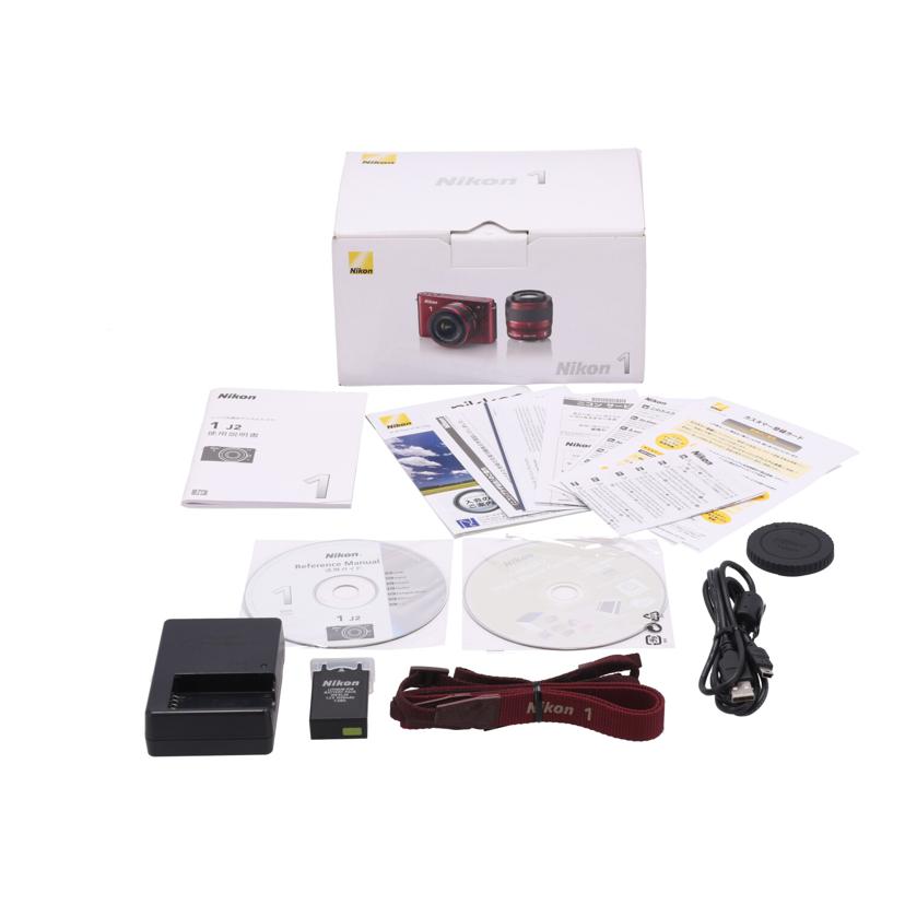 Nikon ニコン/ミラーレス一眼　ダブルズームキット/Nikon1 J2  ﾀﾞﾌﾞﾙｽﾞｰﾑｷｯﾄ//24002243/Bランク/22