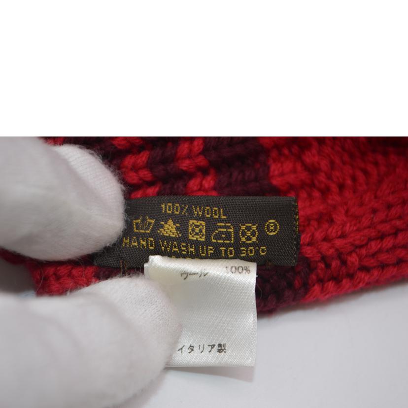 LOUIS VUITTON ルイヴィトン/LOUIS VUITTONロゴウールケーブルニットベレーハット/M72707//Aランク/89
