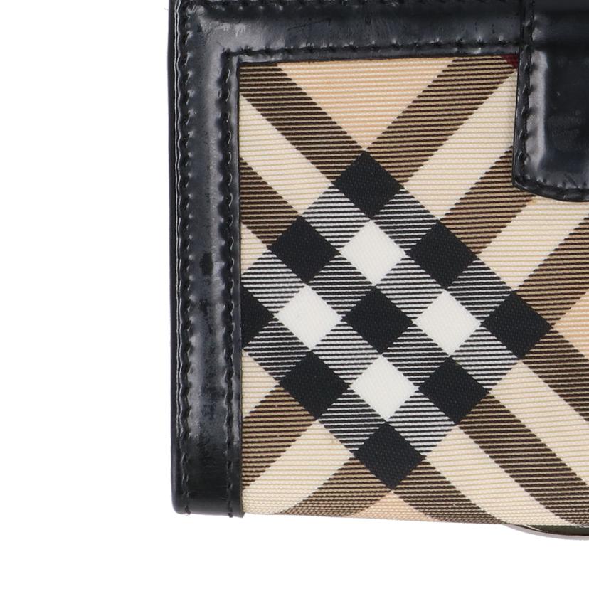 BURBERRY バーバリー/バーバリー/ノバチェック Wホック/二つ折り財布//Bランク/19