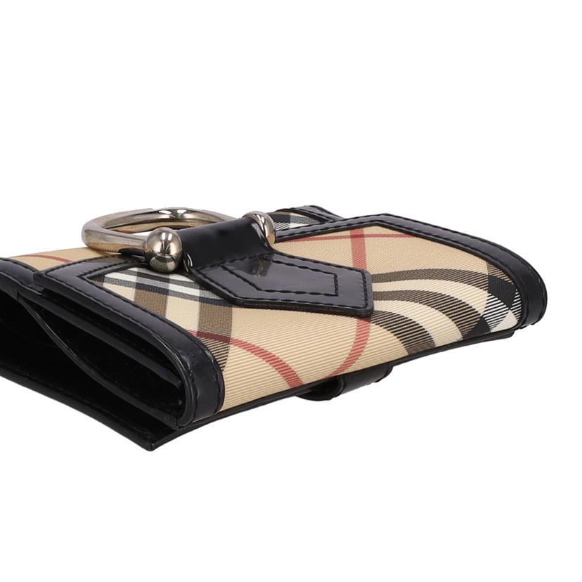 BURBERRY バーバリー/バーバリー/ノバチェック Wホック/二つ折り財布//Bランク/19