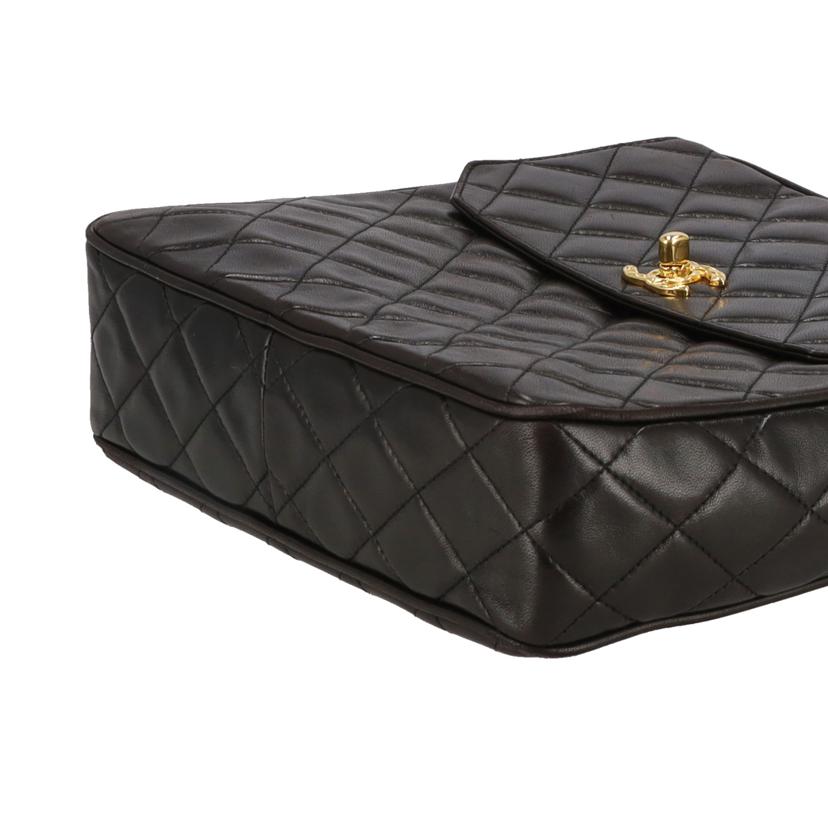 CHANEL シャネル/マトラッセラムスキンボールチャームターンロックショルダー//288****/ABランク/93