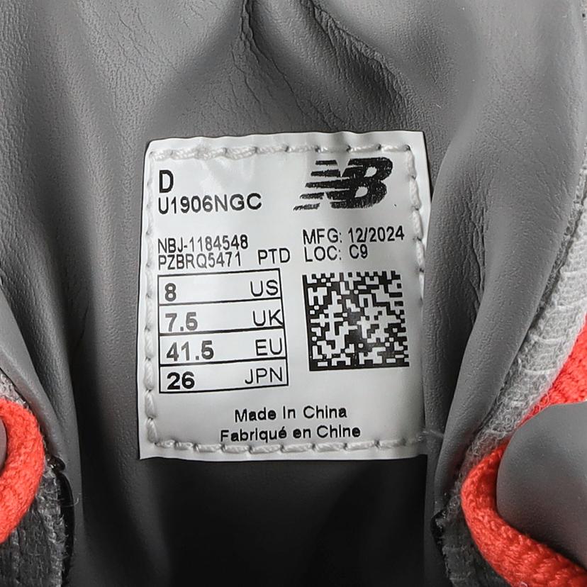 New　Balance New Balance/トリプルネーム　1906U　/U1906NGC//26.0cm/ABランク/41