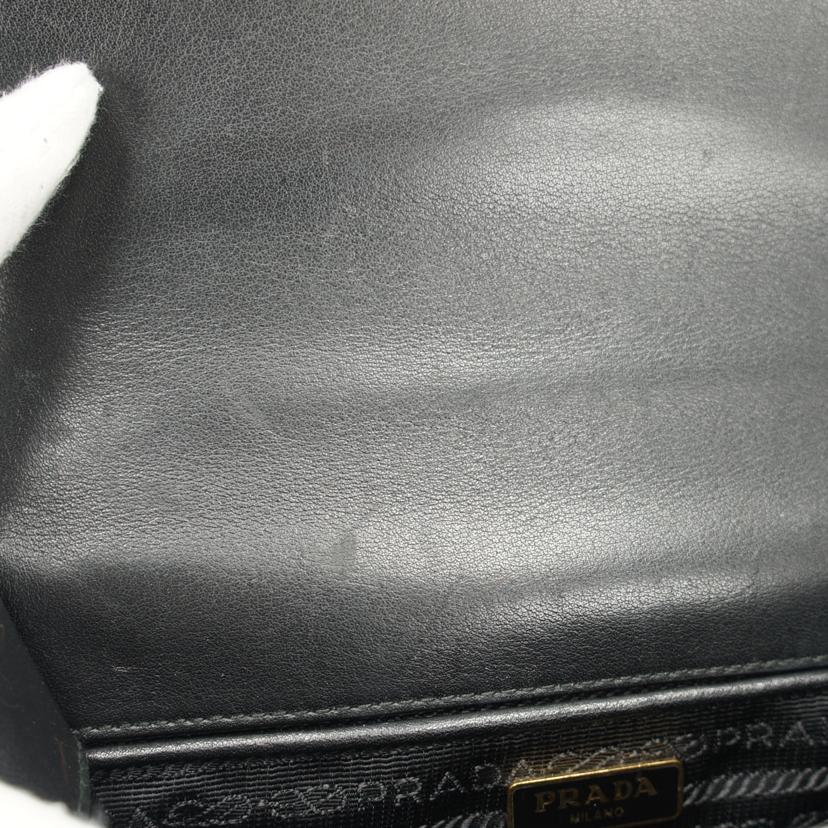 PRADA ﾌﾟﾗﾀﾞ/チェーンショルダー/1BD133//Aランク/37