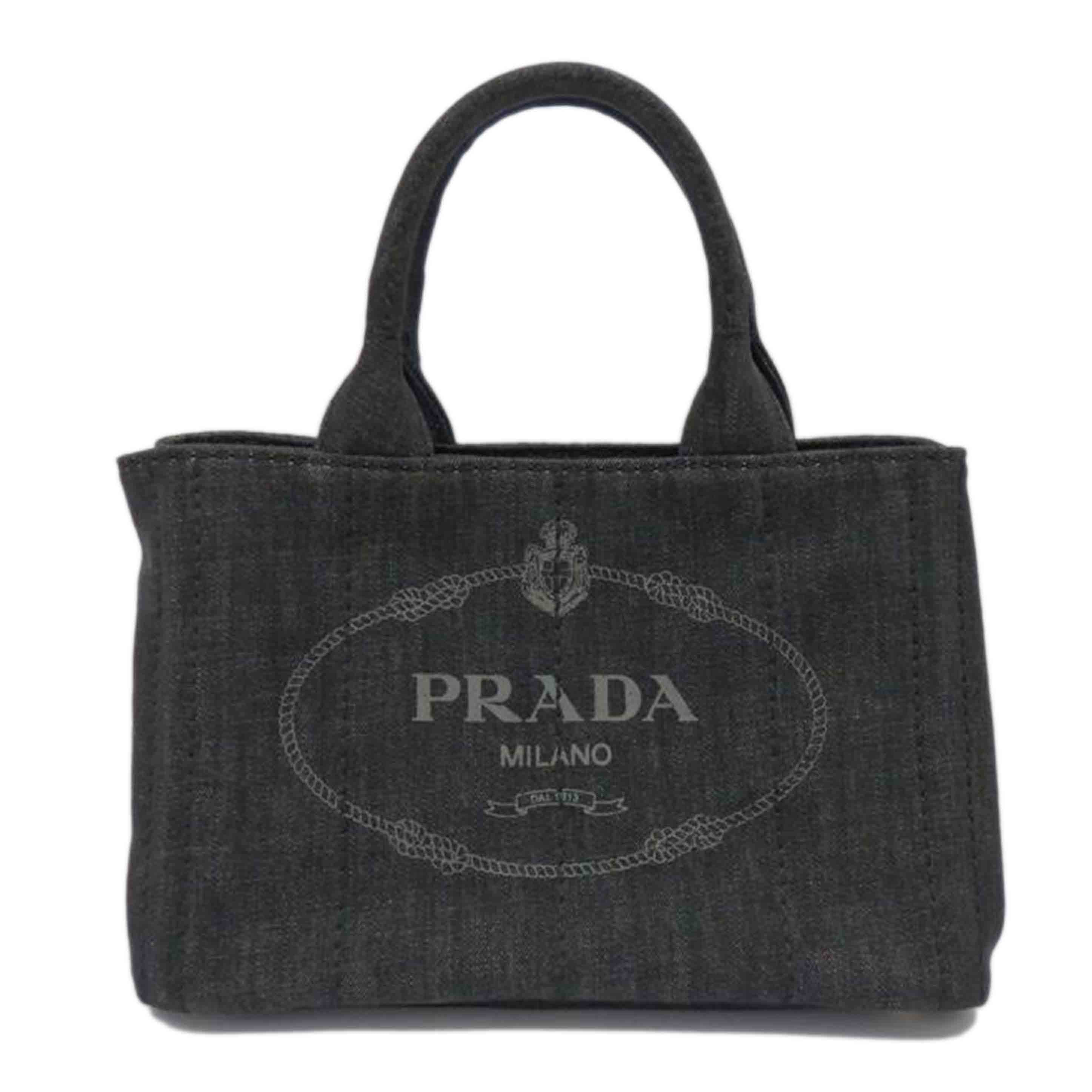 PRADA プラダ/デニム地カパナトート／2way/1BG439//180/Aランク/77