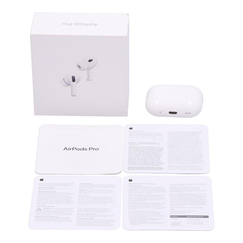 Apple　 アップル　/AirPods　Pro（第2世代．USB－C）/MTJV3J/A//VYF4YYJCTX/Bランク/62
