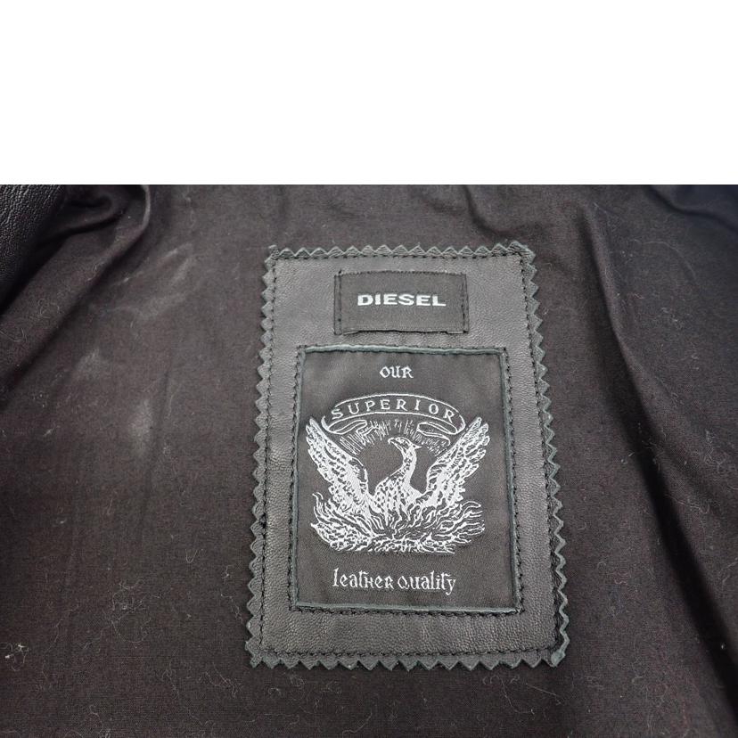 DIESEL ディーゼル/★DIESEL　羊革　レザージャケット　/RN93243 CA25594//Bランク/62