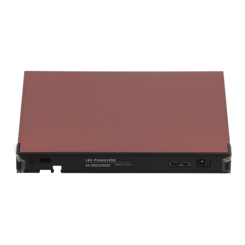 Logitec ロジテック/ポータブルBDドライブ/LBD-PWA6UVRD//26G832200025C/Bランク/65