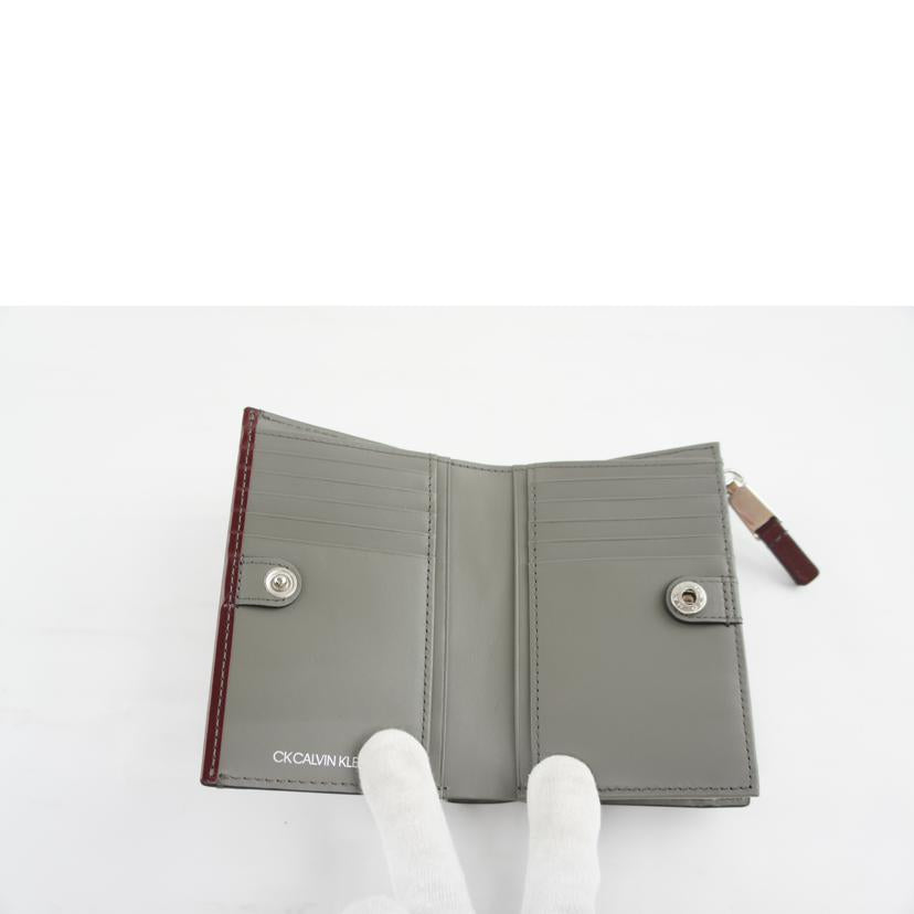 CK　CALVIN　KLEIN カルバンクライン/二つ折り財布/813624//Aランク/64