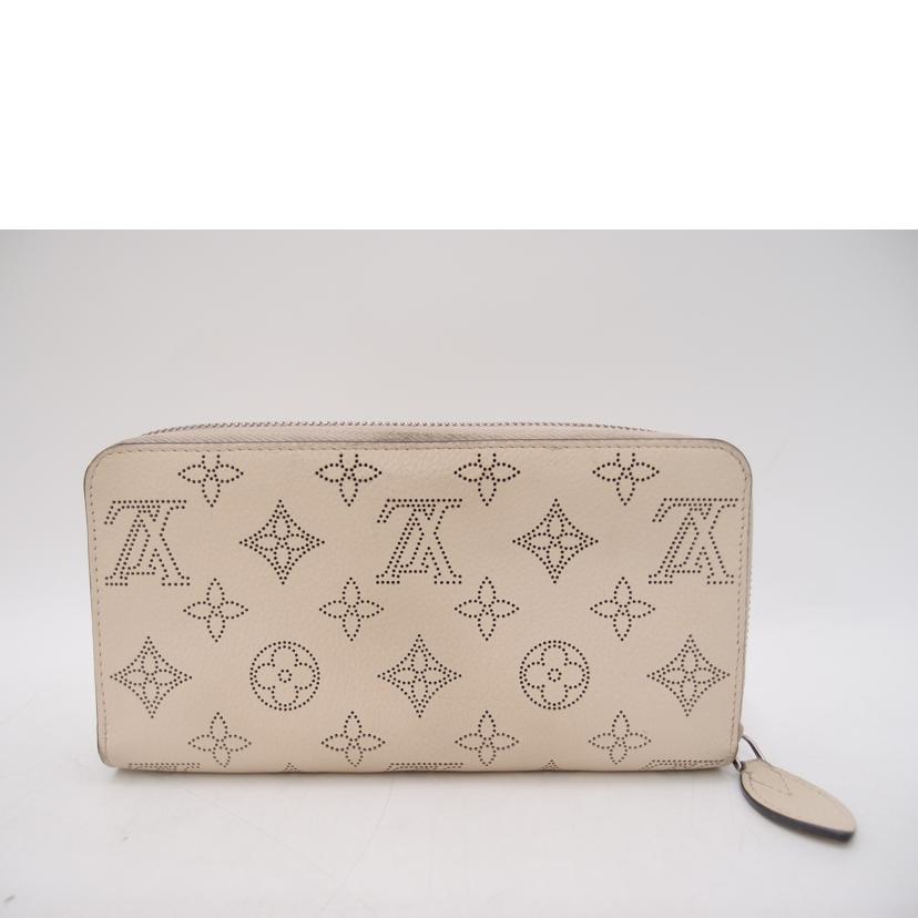 LOUIS VUITTON ルイ・ヴィトン/ジッピーウォレット／マヒナ／アイボリー系/M61869//TN1***/Bランク/69