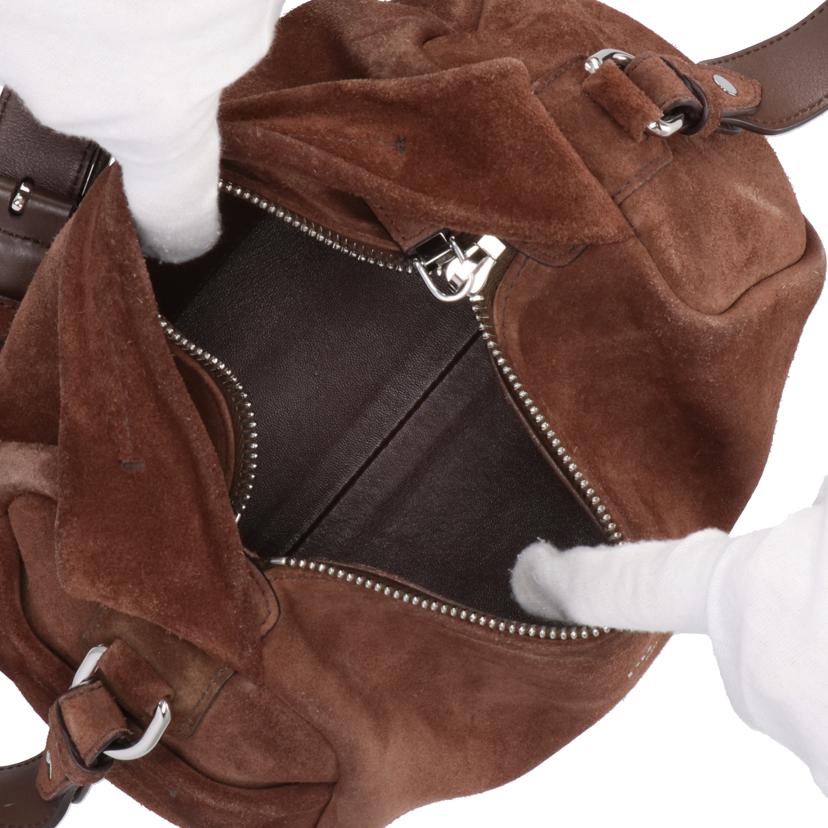 PRADA プラダ/スエード2WAYショルダーバッグ／2025モデル/2VH188_2C4S//ABランク/91